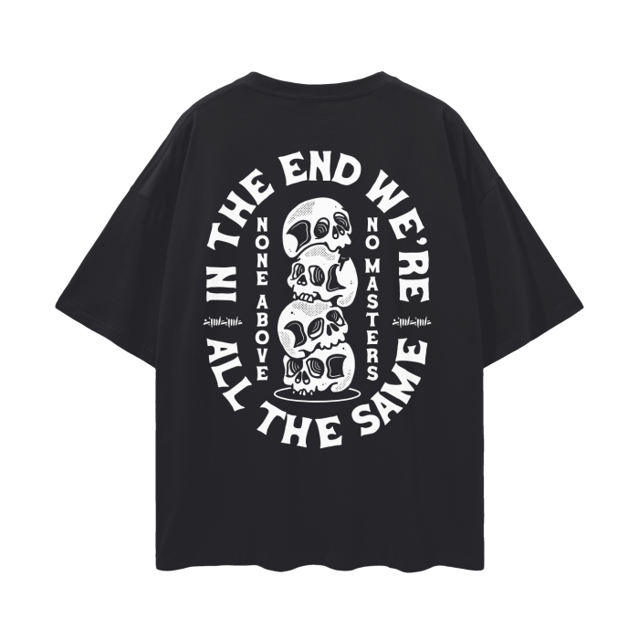 “in the end” tee