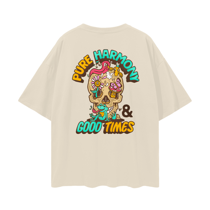 “pure harmony and good times” tee