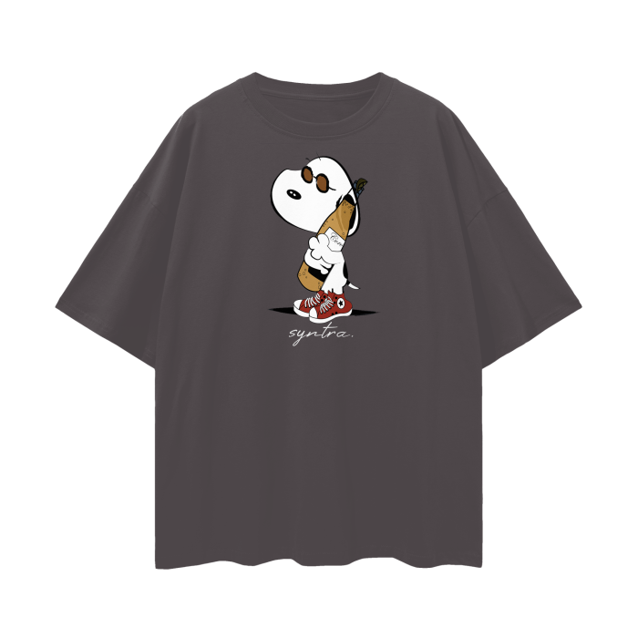 “snoopy x corona” tee