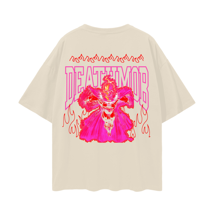 "DEATHMOB" oversize tee