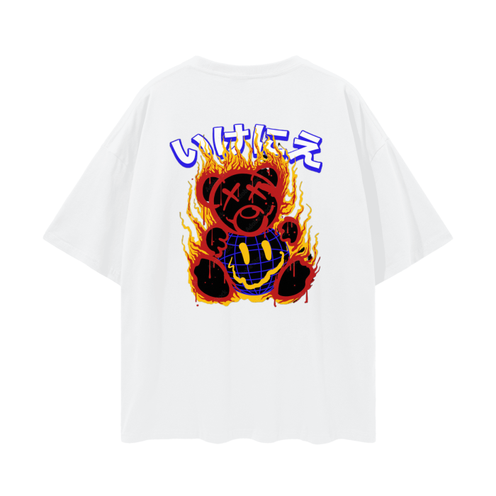 “fire bear” tee