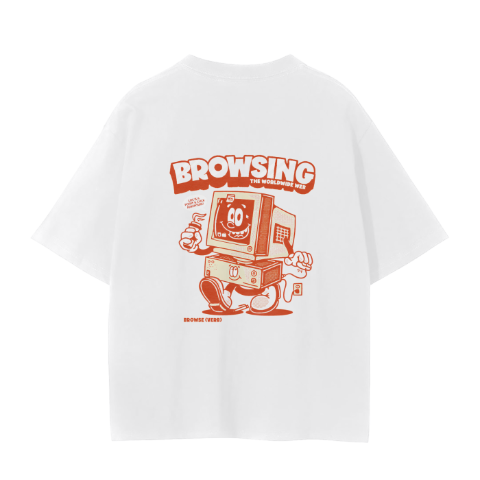 “browsing” tee