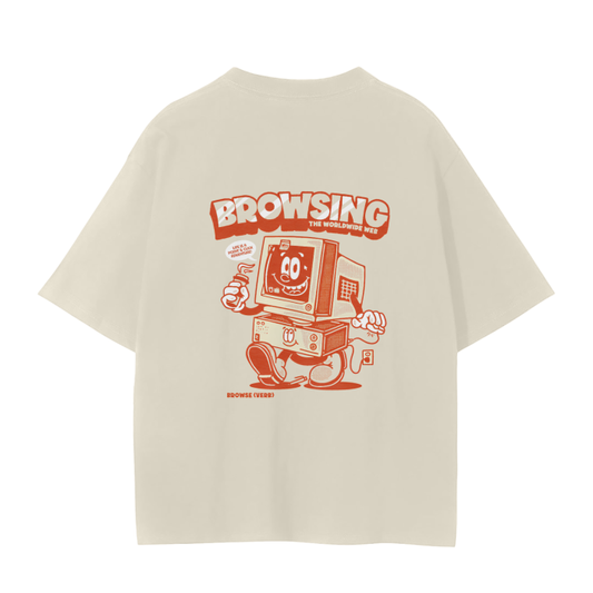 “browsing” tee