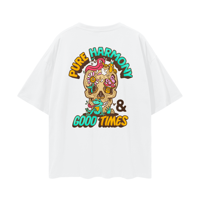 “pure harmony and good times” tee