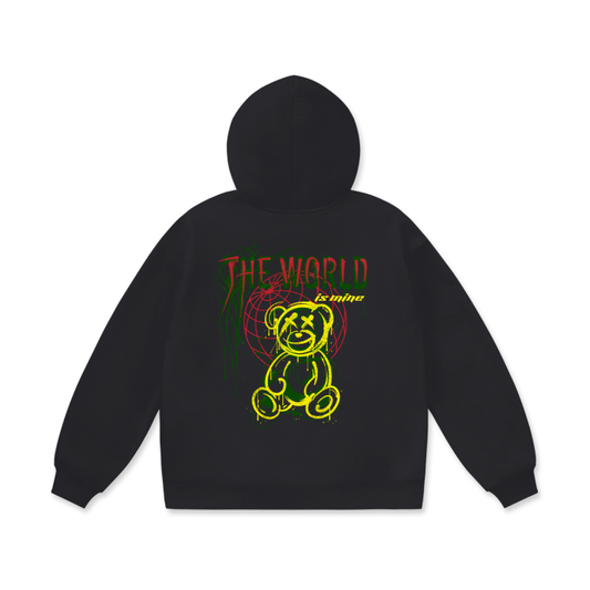 “the world is mine” heavyweight hoodie