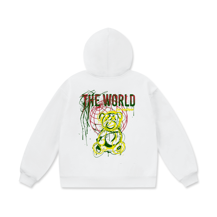 “the world is mine” heavyweight hoodie