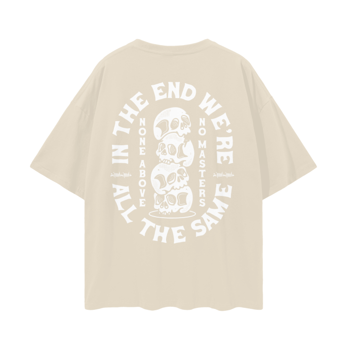 “in the end” tee