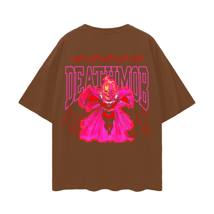 "DEATHMOB" oversize tee