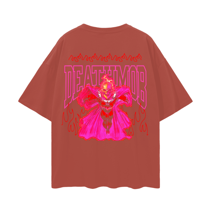 "DEATHMOB" oversize tee