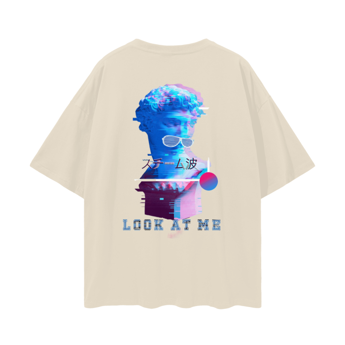 “look at me” tee