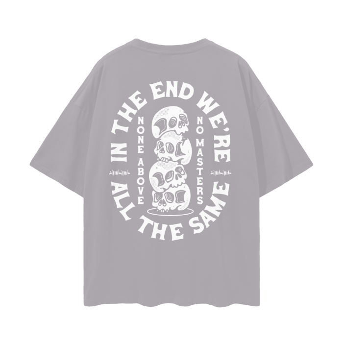 “in the end” tee