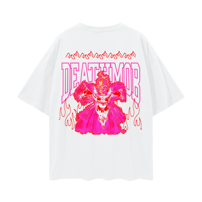 "DEATHMOB" oversize tee