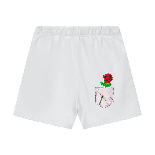 “rose pocket” shorts